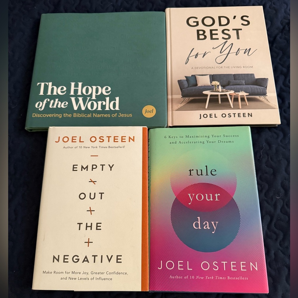 Joel Osteen Book Collection